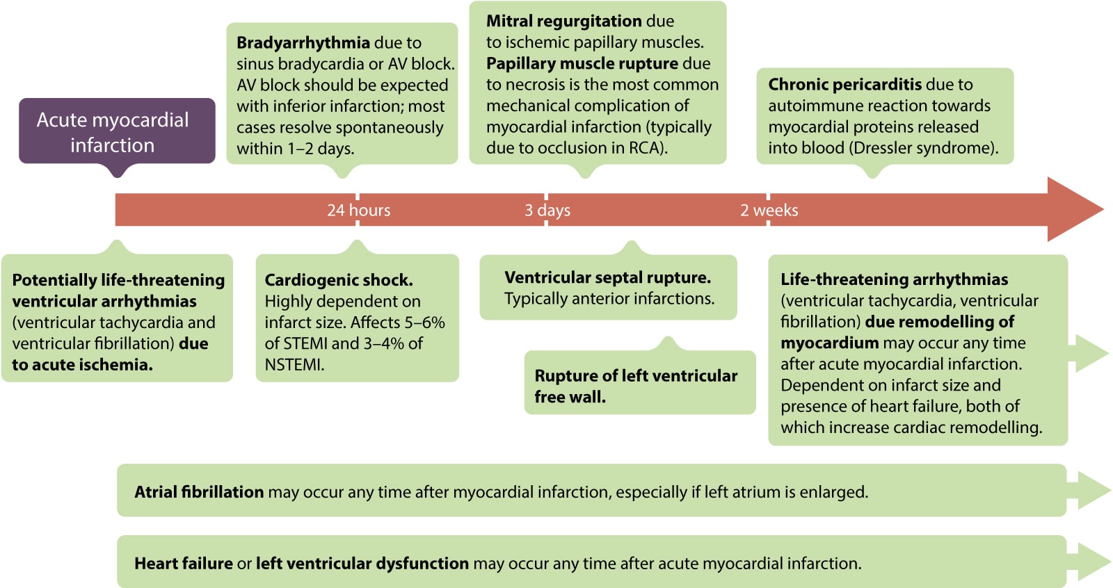 Myocardial Infarction Pathophysiology Flow Chart